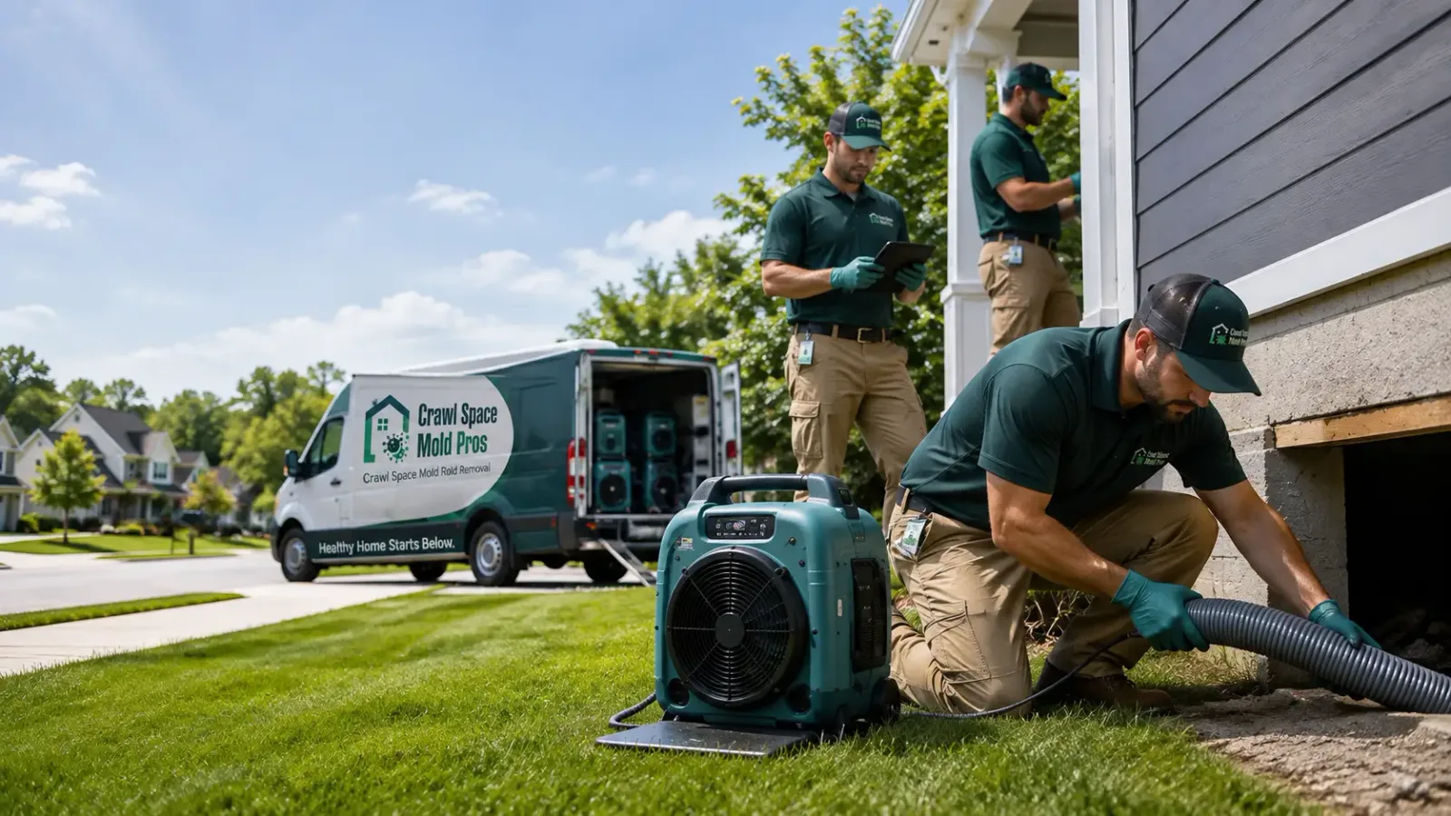 Crawl Space Mold Removal in Clint, TX